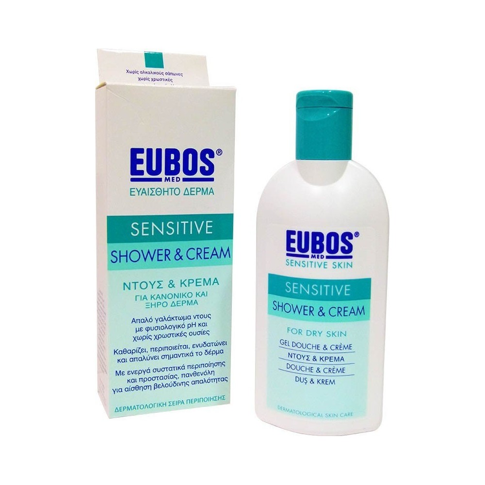 EUBOS - SENSITIVE SHOWER & CREAM, 200ml