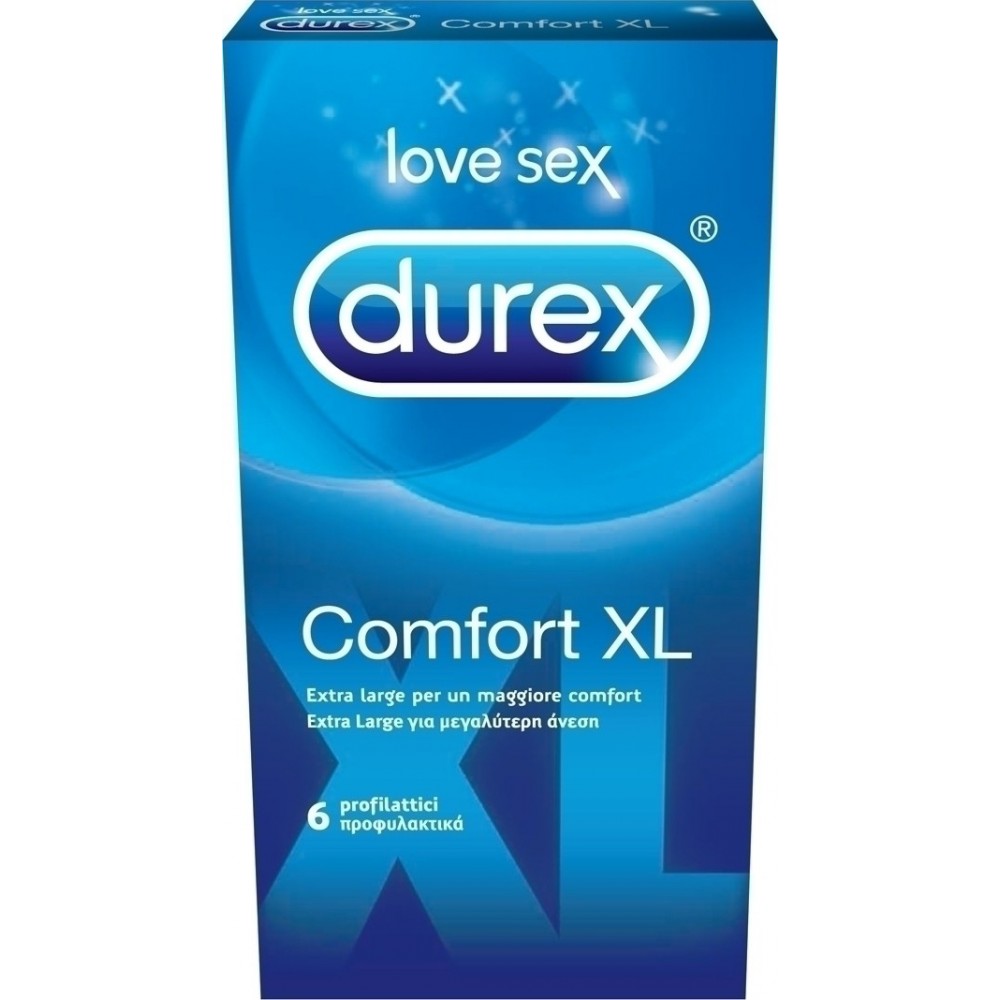 Durex - Comfort XL, 6 τεμ.