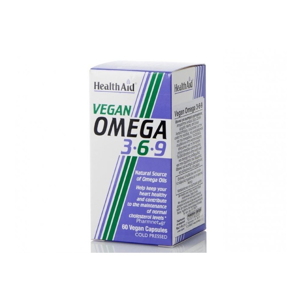 HEALTH AID - Vegan Omega 3-6-9, 60vecaps