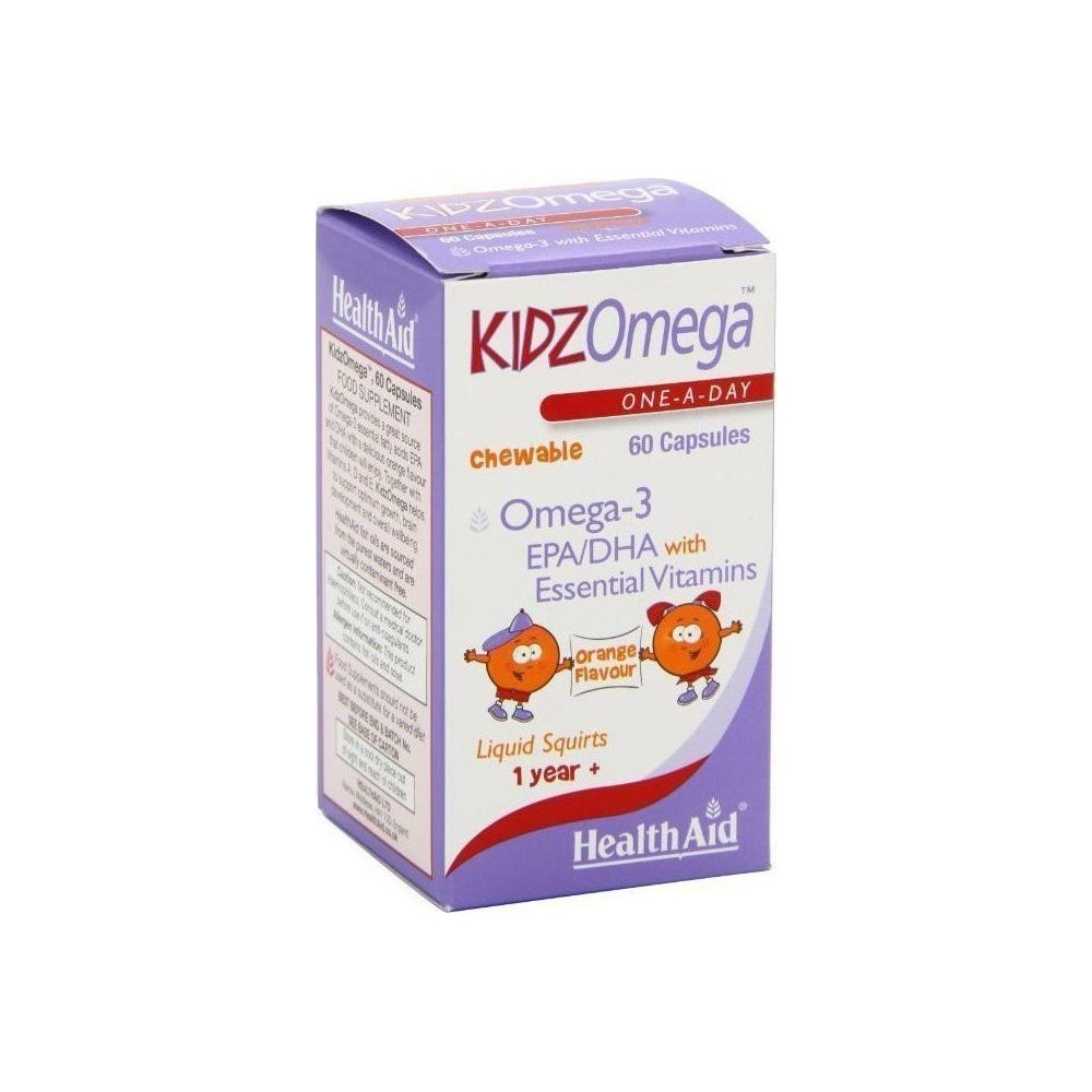 HEALTH AID - Kidz Omega - Chewable 60 caps