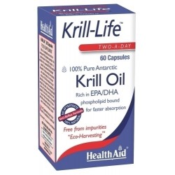 HEALTH AID - Krill Life Krill Oil 500Mg, 60Caps