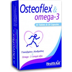 HEALTH AID Osteoflex & Omega 3 30Tabs+30Caps