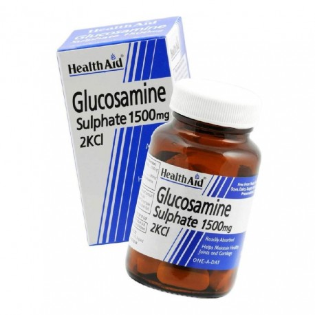 HEALTH AID - GLUCOSAMINE Sulphate 2Kcl 1.5gr, 30 tabs