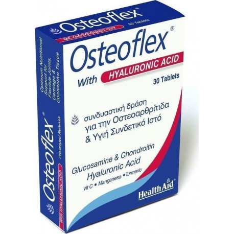 HEALTH AID - Osteoflex Hyaluronic Acid, 30TABS