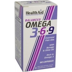HEALTH AID - OMEGA 3-6-9 1155mg, 60 caps