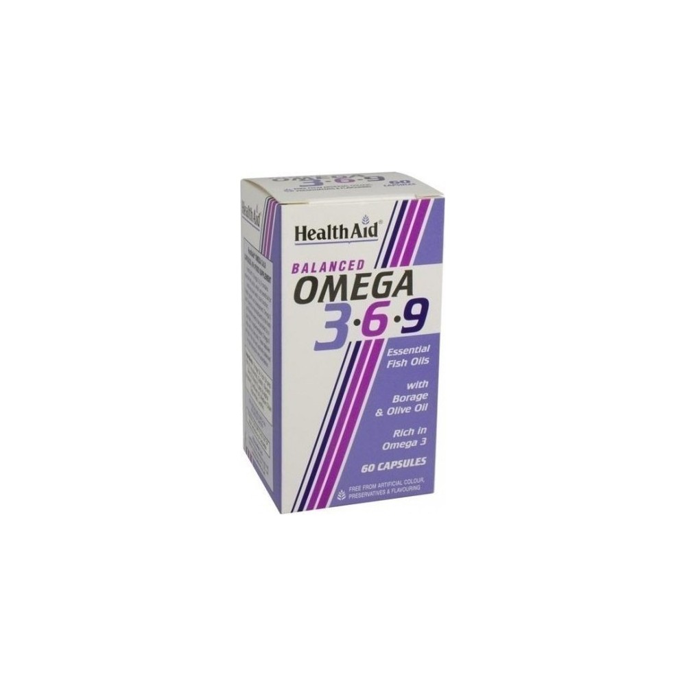 HEALTH AID - OMEGA 3-6-9 1155mg, 60 caps