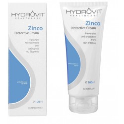 HYDROVIT Zinco Protective Cream Ειδική κρέμα για προστασία και ανάπλαση της ευαίσθητης επιδερμίδας, 100ml