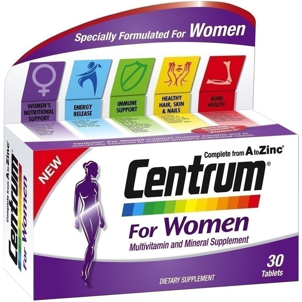 PFIZER - Centrum Women 30caps PFIZER - Centrum Women 30caps
