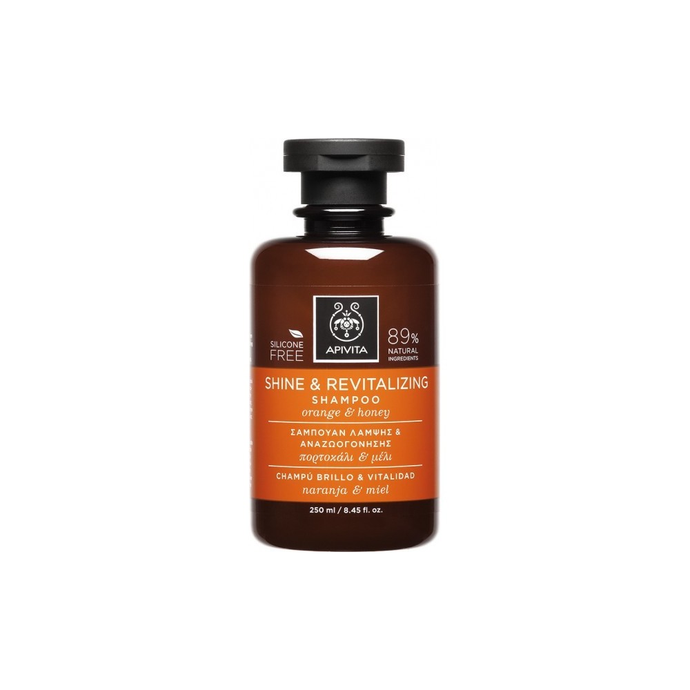 APIVITA - PROPOLINE Shine and Revitalizing Shampoo with citrus & honey 250ml