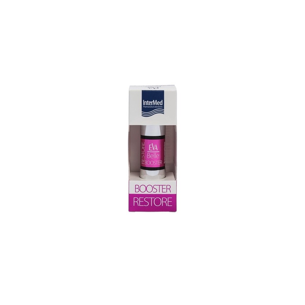 Eva Belle Restore Booster, Oμοιόμορφος τόνος και Βελτίωση της Όψης της Επιδερμίδας 15ml Eva Belle Restore Booster, Oμοιόμορφος τόνος και Βελτίωση της Όψης της Επιδερμίδας 15ml