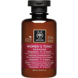 Apivita Women's Tonic Σαμπουάν κατά της Γυναικείας Τριχόπτωσης Hippophae TC & Δάφνη 250ml