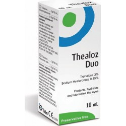 Thea Synapsis Thealoz Duo Eye Drops Οφθαλμικές Σταγόνες 10ml