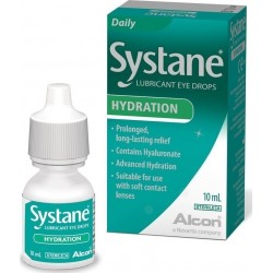 Alcon Systane Hydration Drops Λιπαντικές Οφθαλμικές Σταγόνες 10ml