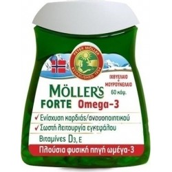 Moller's Forte Omega-3 60 κάψουλες