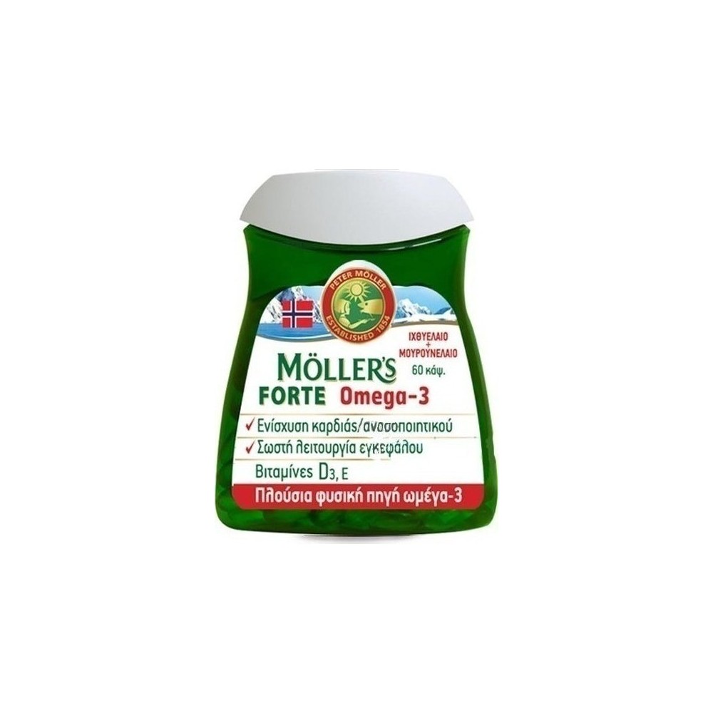 Moller's Forte Omega-3 60 κάψουλες