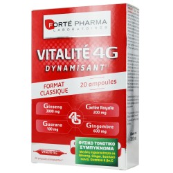 Forte Pharma Energy Vitalite 4G 20 amp