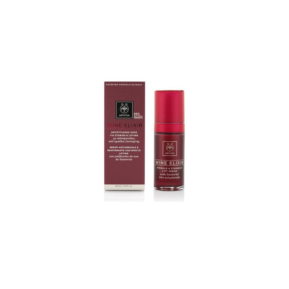Apivita Wine Elixir Αντιρυτιδικός Ορός για Σύσφιξη & Lifting 30ml Apivita Wine Elixir Αντιρυτιδικός Ορός για Σύσφιξη & Lifting 30ml