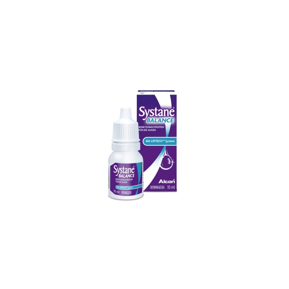 Alcon Systane Balance Λιπαντικές Οφθαλμικές Σταγόνες 10ml