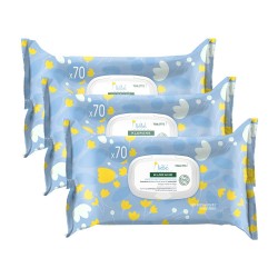 Πακέτο Μωρομάντηλα Klorane Bebe Toilette 3x70 wipes