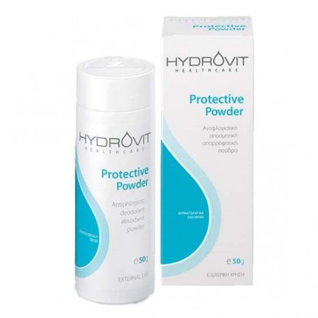 Hydrovit Protective Powder  Αντιφλογιστική Αποσμητική Απορροφητική Πούδρα 50gr
