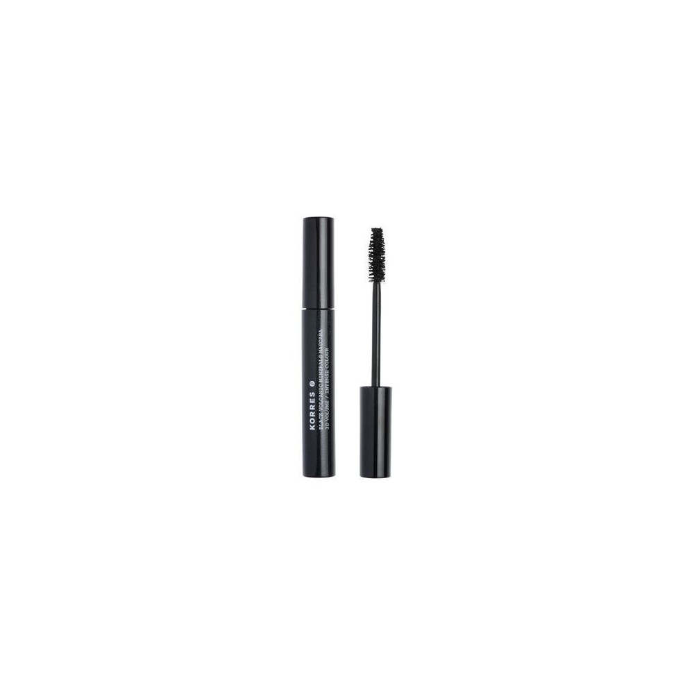 KORRES - EYES BLACK VOLCANIC MINERALS MASCARA 3D volume / Intense Colour (2 SHADES), 8mL - 02 BROWN