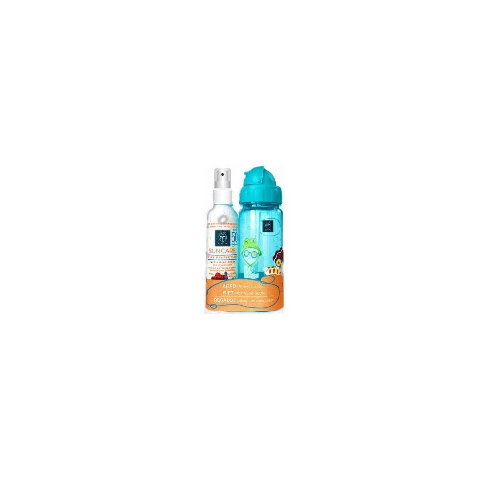 Apivita Suncare Αντηλιακό spray για νήπια και παιδιά SPF50 + ΔΩΡΟ Παιδικό UV βραχιόλι