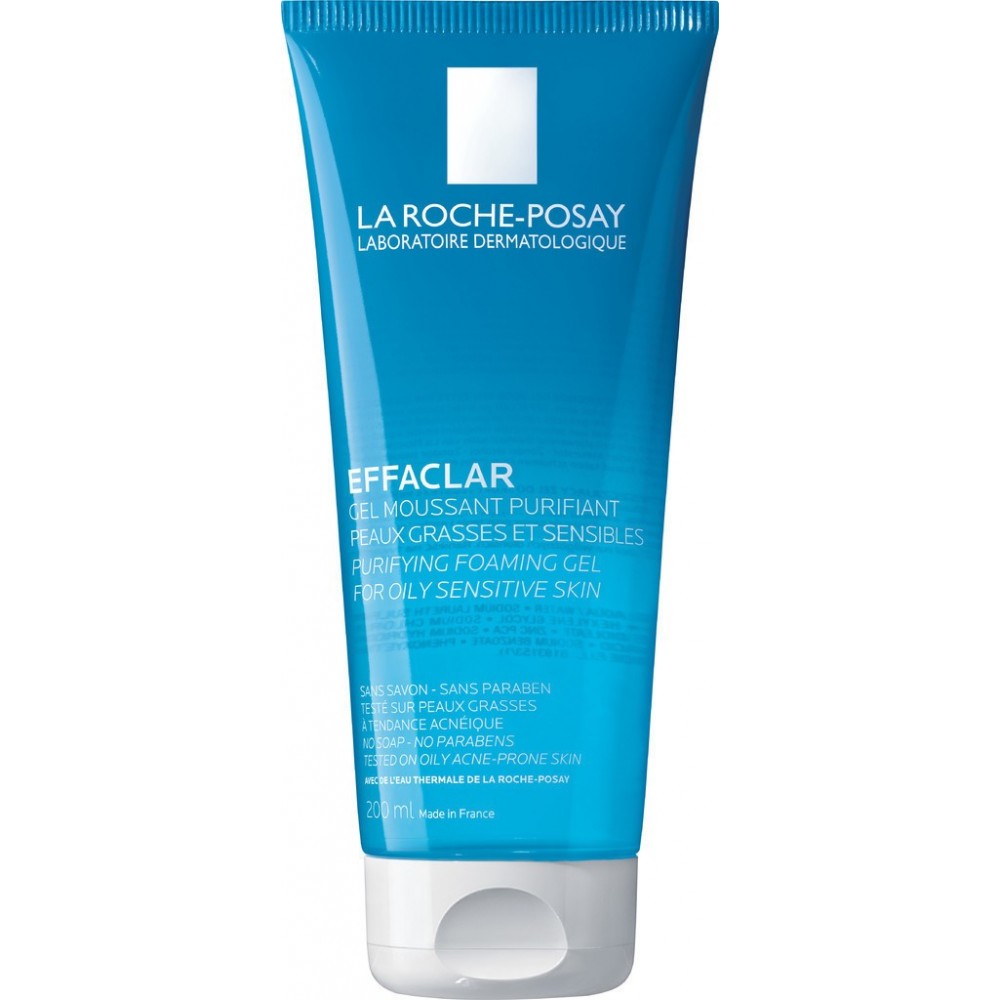 LA ROCHE POSAY - EFFACLAR Purifying Foaming Gel for Oily and Sensitive Skin, 200ml