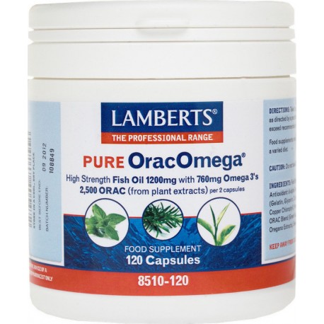 Lamberts - Pure Orac Omega, 30 / 120 caps (Ω3) - 120 CAPS