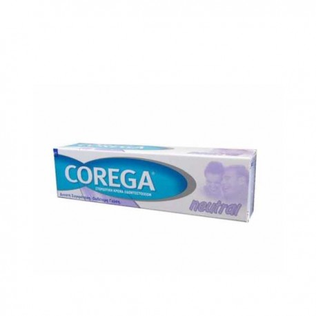 Corega 3D Hold Neutral Στερεωτική Κρέμα Οδοντοστοιχιών με Ουδέτερη Γεύση 40gr