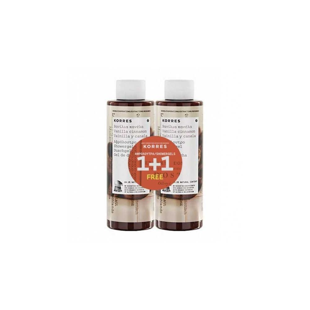 KORRES - BODY Shower gel in different smells, 250ml - ΒΑΝΙΛΙΑ-ΚΑΝΕΛΑ KORRES - BODY Shower gel in different smells, 250ml - ΒΑΝΙΛΙΑ-ΚΑΝΕΛΑ