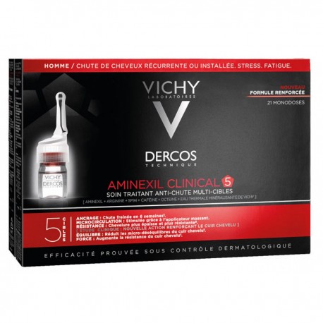 VICHY - DERCOS AMINEXIL SP94 Hair Loss treatment for men 18x6ml
