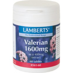 Lamberts - Valerian 1600mg, 60tabs