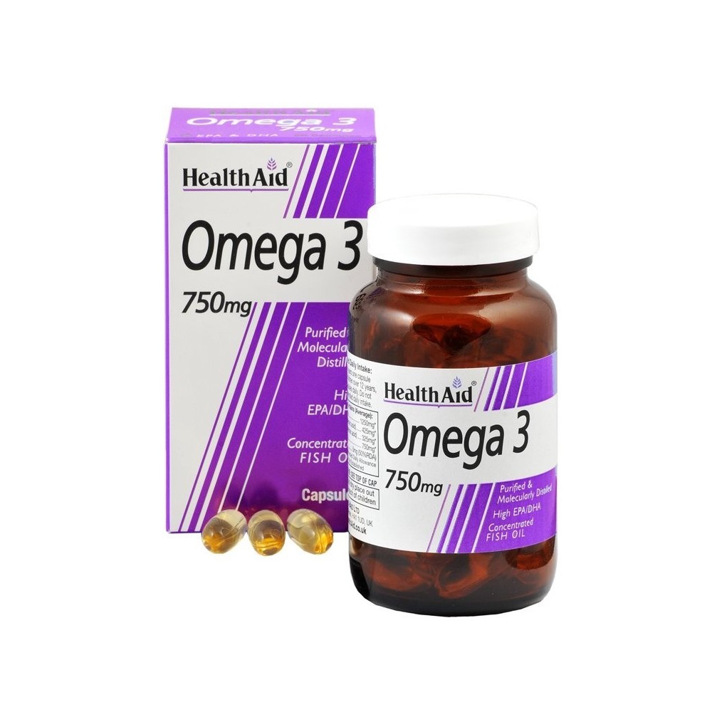 Health Aid Omega 3 750mg 60caps