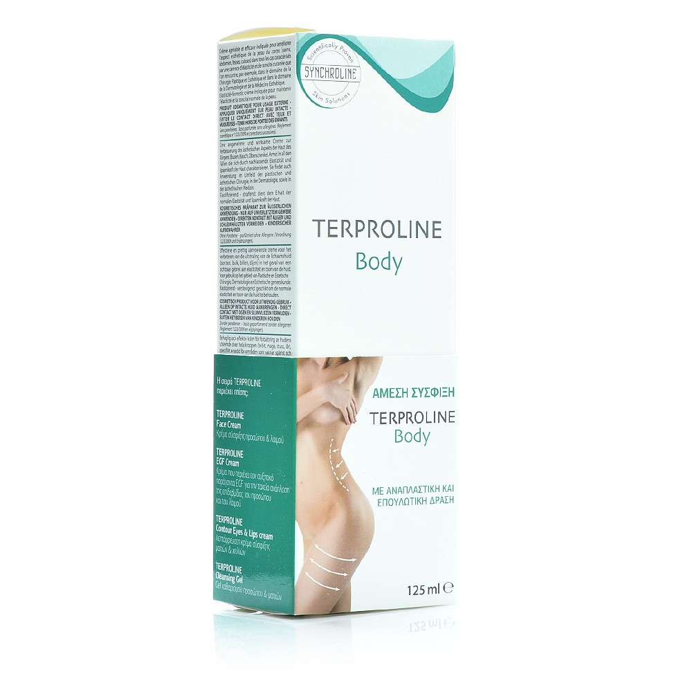 Synchroline Terproline Body Cream Κρέμα Σώματος για Άμεση Σύσφιξη 125ml