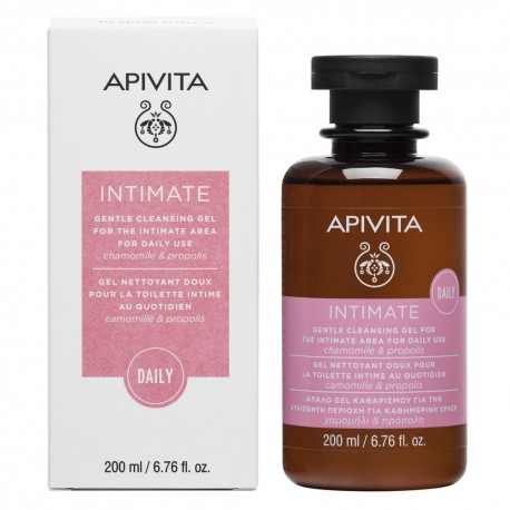 APIVITA - INTIMATE CARE Gentle Cleansing Gel for the Intimate Area for Daily Use with chamomile & propolis 200ml