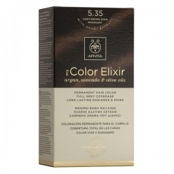 Apivita My Color Elixir Μόνιμη Βαφή Μαλλιών  Καστανό Ανοιχτό Μελί Μαονί 5.35  1τμχ