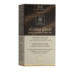 Apivita My Color Elixir Μόνιμη Βαφή Μαλλιών  Ξανθό Σκούρο 6.0  1τμχ