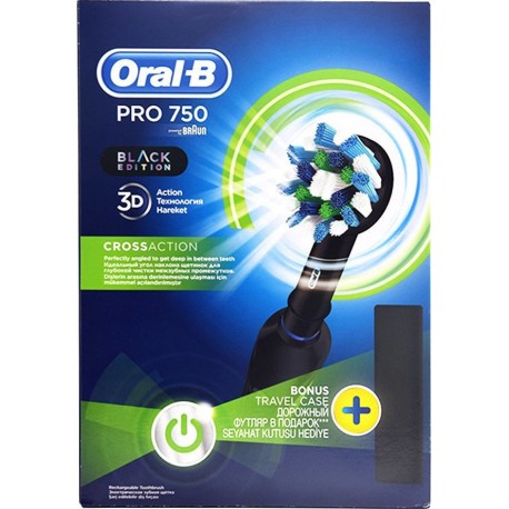 Destructief Buitensporig Brengen Oral-B Pro 1 750 Black Edition & Travel Case