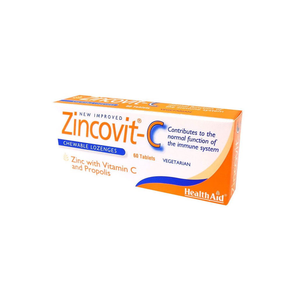 Health Aid Zincovit C 60tabs