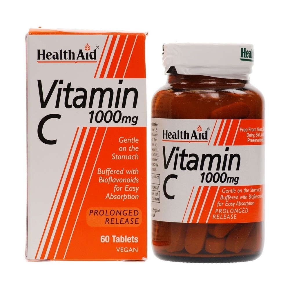 Health Aid Vitamin C 1000mg Prolonged Release 60tabs