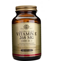 Solgar Vitamin E Natural 400 IU 100 softgels