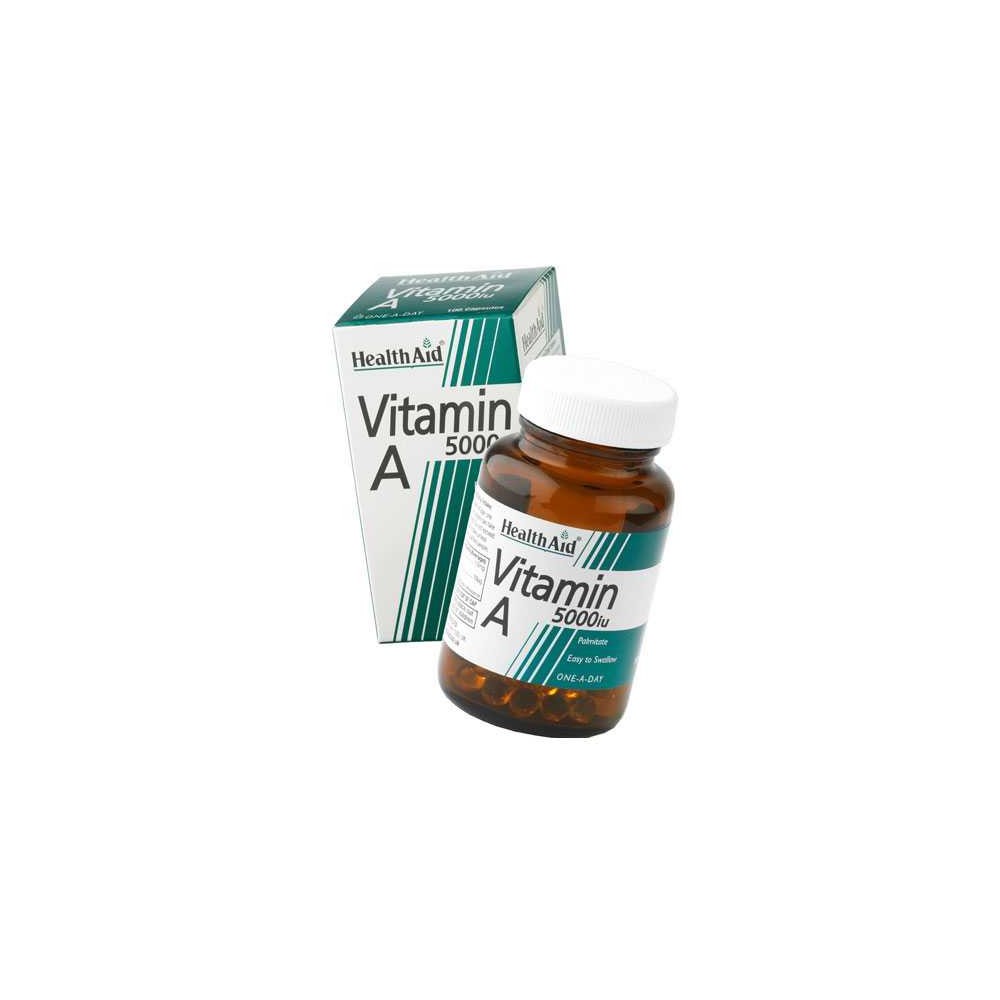 Health Aid Vitamin A 5000ui 100caps