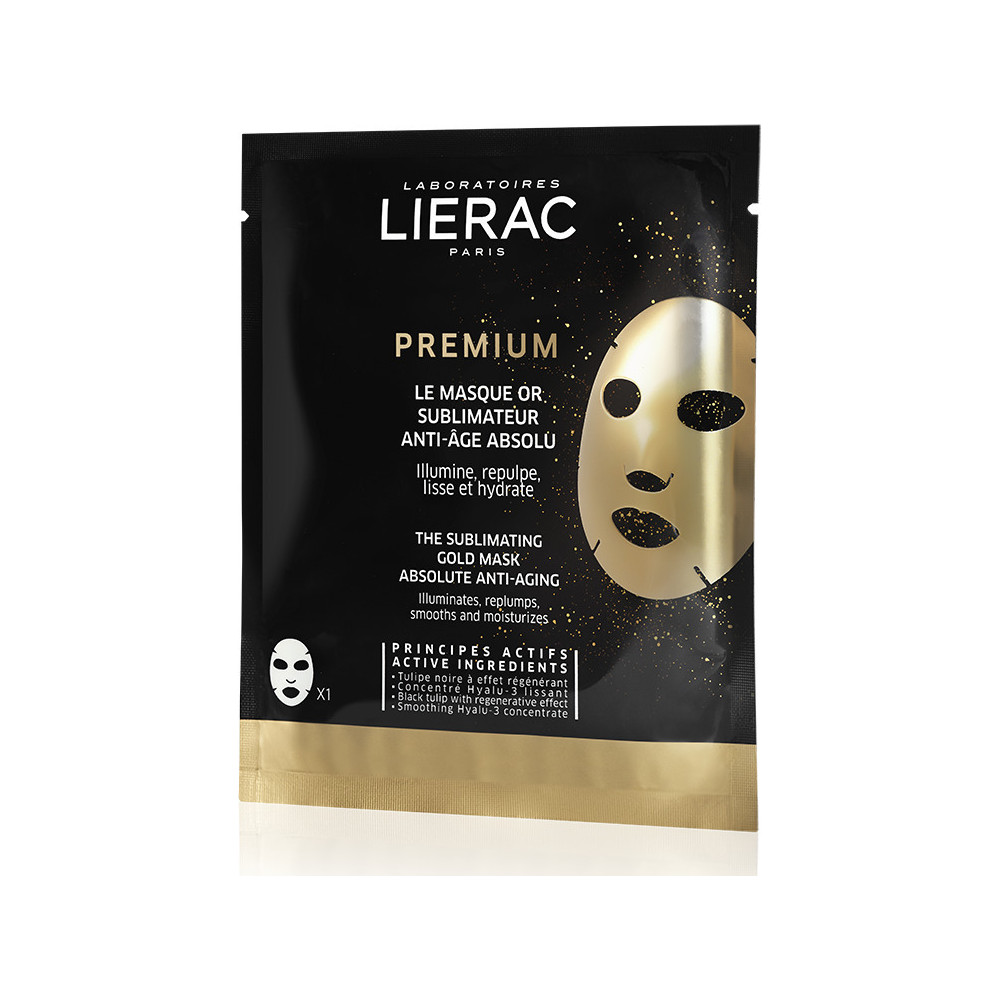 Lierac Premium The Sublimating Gold Mask 20ml Χρυσή Μάσκα Αντιγήρανσης