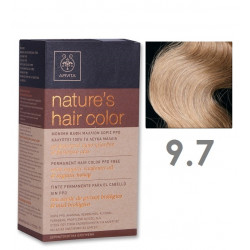 Apivita Nature's Hair Color 9.7 Ξανθό Πολύ Ανοιχτό Μπέζ