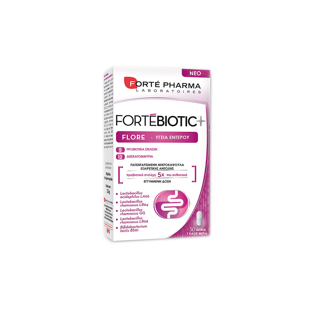 Forte Pharma ForteBiotic+ Flore 30 κάψουλες