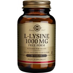 Solgar L-Lysine 1000mg 50tabs