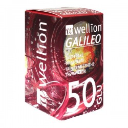 Wellion Galileo Ταινίες Μέτρησης Σακχάρου 50 Ταινίες