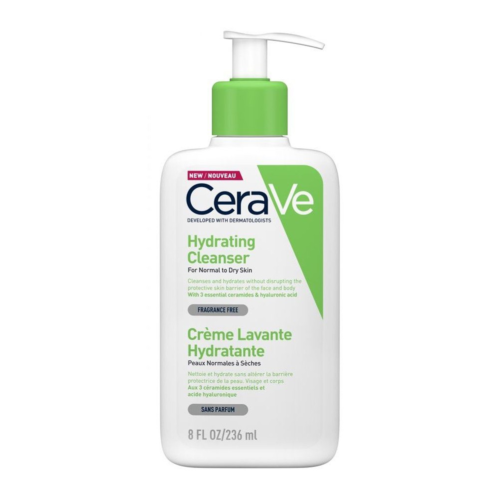 Cerave Hydrating Cleanser Κρέμα Καθαρισμού Προσώπου & Σώματος 236ml