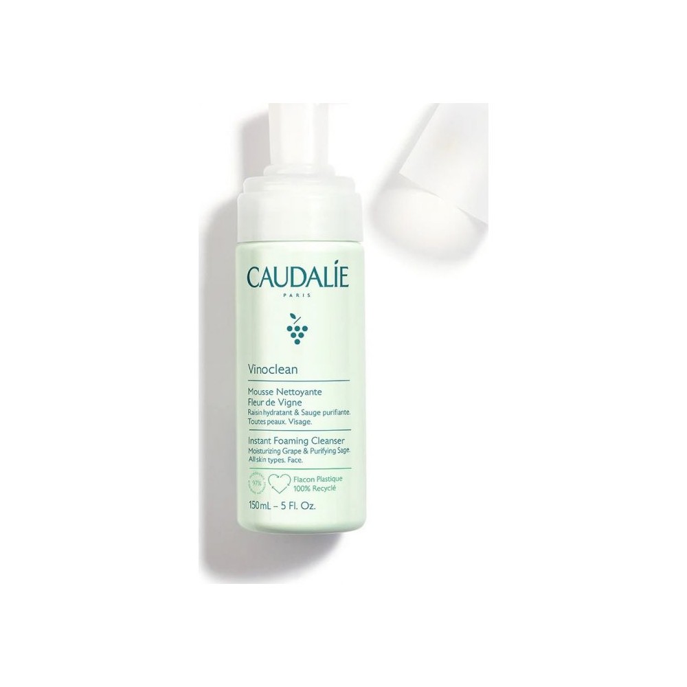 Caudalie Vinoclean Instant Foaming Cleanser Αφρός Καθαρισμού Προσώπου150ml