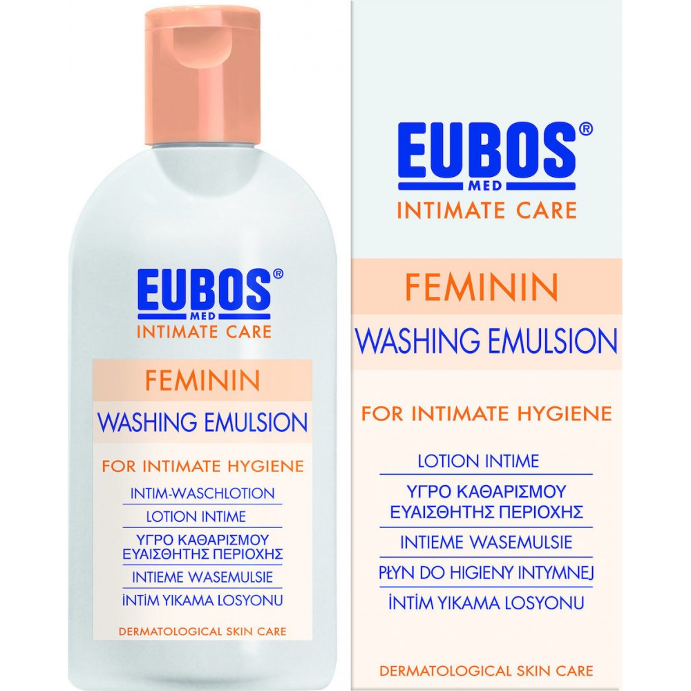 Eubos Feminin Washing Emulsion Υγρό Καθαρισμού Ευαίσθητης Περιοχής 200ml